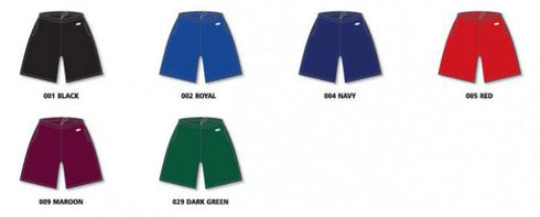 Athletic Knit Solid Color Performance Basketball Shorts with Pockets (BS1700)