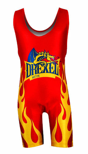Dynamic Team Sports Custom Sublimated Wrestling Singlet (DAREDEVIL)