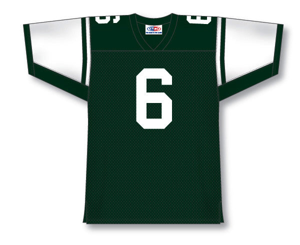 Athletic Knit Custom Made Football Jersey Design 086 New York (F300-086)