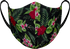 Athletic Knit Reusable Sublimated Fabric Face Mask (AKFM-1114), Color 'Floral'