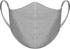 Athletic Knit Reusable Fabric Face Mask (AKFM-1102), Color 'Heather Gray'