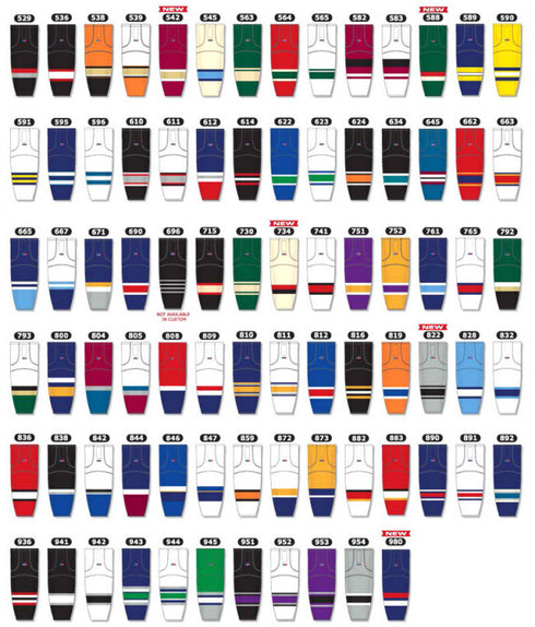 Athletic Knit Flex Fabric Pro Striped Hockey Socks (HS2100)