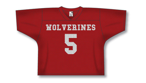 Athletic Knit Lightweight Mesh Lacrosse Jersey (LF151)