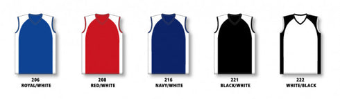 Athletic Knit Performance Two-Tone Sleeveless Girls Lacrosse Jersey (LF601)