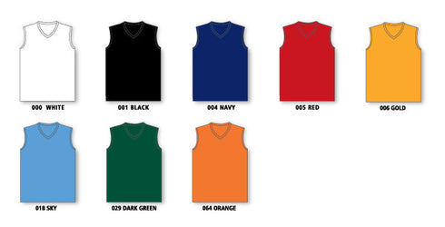Athletic Knit Performance Sleeveless V-Neck Field Hockey Jersey (FH635)