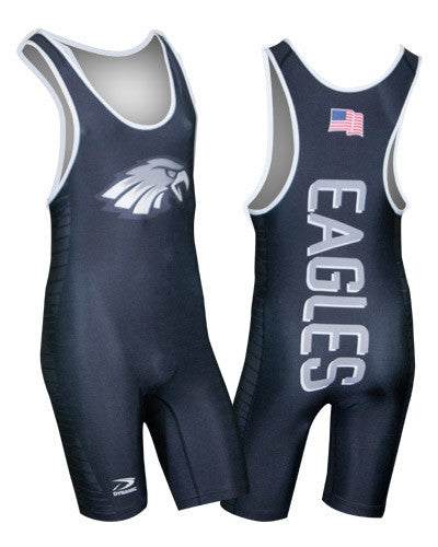 Dynamic Team Sports Custom Sublimated Wrestling Singlet (LIGHTNING)