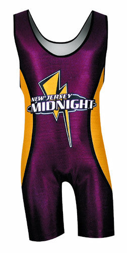 Dynamic Team Sports Custom Sublimated Wrestling Singlet (MAVERICKS)