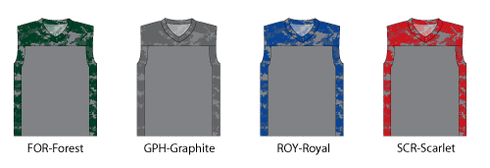 A4 Men's Performance Camo Basketball Muscle (N2345)