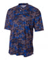 A4 Two-Button Camo Baseball Jersey (N3263)