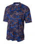 A4 Two-Button Camo Softball Jersey (SBN3263)