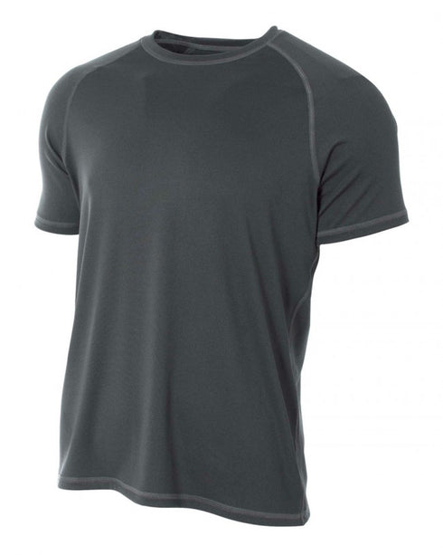 A4 Performance Raglan Tee With Flatlock Stitching (N3275)