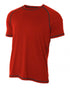 A4 Performance Raglan Tee With Flatlock Stitching (N3275)