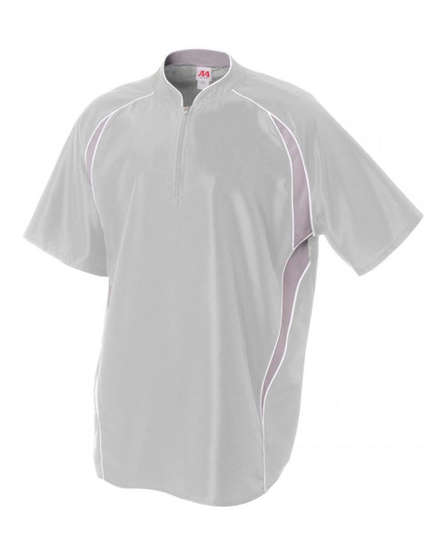 A4 Quarter Zip Batting Jacket (N4241)