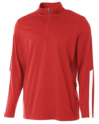 A4 Men's League Quarter Zip Warm-Up Fleece (N4262)