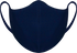 Athletic Knit Reusable Fabric Face Mask (AKFM-1104), Color 'Navy'