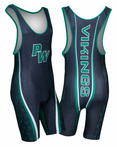 Dynamic Team Sports Custom Sublimated Wrestling Singlet (PHENOM)