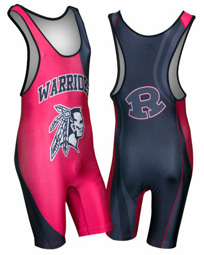 Dynamic Team Sports Custom Sublimated Wrestling Singlet (PREDATOR)