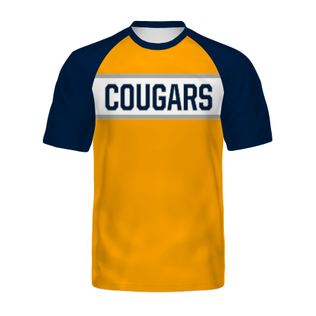 Holloway Freestyle Semi-Sublimated Raglan Tee-Navy