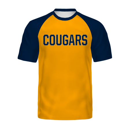 Holloway Freestyle Semi-Sublimated Raglan Tee-Navy