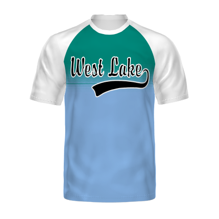 Holloway Freestyle Semi-Sublimated Raglan Tee-White