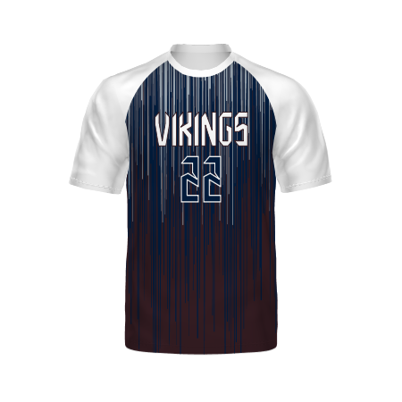 Holloway Youth Freestyle Semi-Sublimated Raglan Tee-White