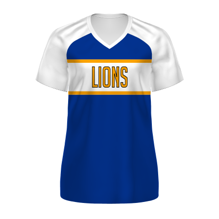 Holloway Ladies Freestyle Semi-Sublimated Raglan Tee-White