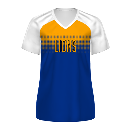 Holloway Ladies Freestyle Semi-Sublimated Raglan Tee-White