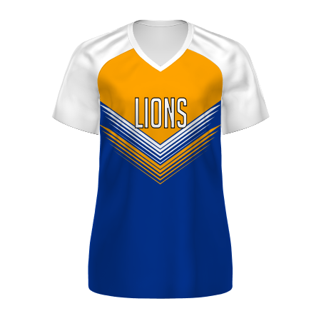 Holloway Ladies Freestyle Semi-Sublimated Raglan Tee-White