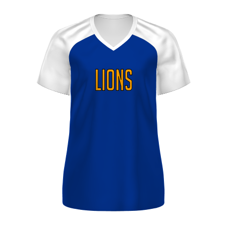 Holloway Ladies Freestyle Semi-Sublimated Raglan Tee-White