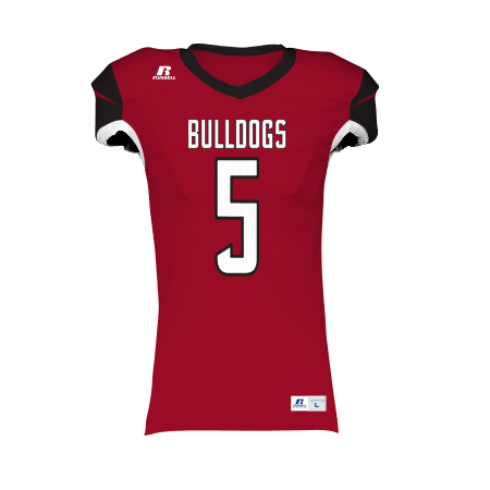 Russell Athletic Youth Freestyle Sublimated Reversible Football Jersey (R08BNU), Color 'Slant'