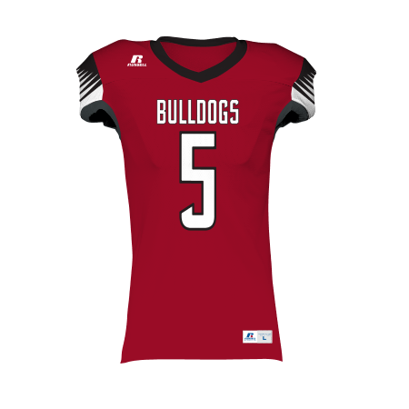 Russell Athletic Youth Freestyle Sublimated Reversible Football Jersey (R08BNU), Color 'End Zone'