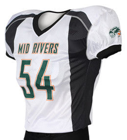 Dynamic Team Sports Faux Panel Custom Sublimated Raglan Football Jersey (FB662-579)