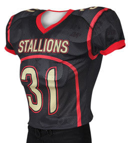 Dynamic Team Sports Horseshoe Custom Sublimated Raglan Football Jersey (FB662-580)