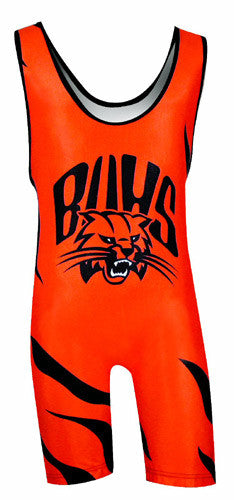 Dynamic Team Sports Custom Sublimated Wrestling Singlet (SHREDDER)