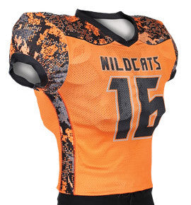 Dynamic Team Sports Attack Custom Sublimated Skills Cut Football Jersey (FB663-591)