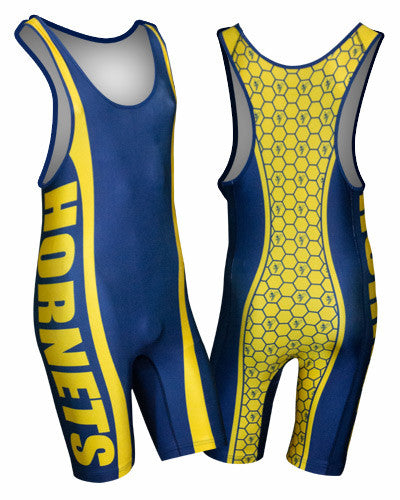 Dynamic Team Sports Custom Sublimated Wrestling Singlet (STINGER)