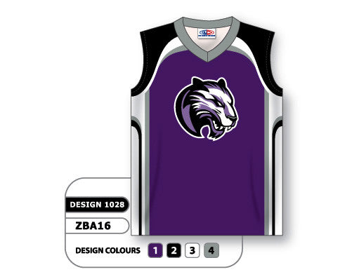 Athletic Knit Custom Sublimated Ladies Sleeveless V-Neck Softball Jersey Design 1028 (ZBA16-1028)