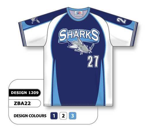 Athletic Knit Custom Sublimated Crew Neck Baseball Jersey Design 1209 (ZBA22-1209)