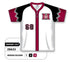 Athletic Knit Custom Sublimated Two-Button Softball Jersey Design 1217 (ZSB32-1217)