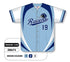 Athletic Knit Custom Sublimated Full Button Softball Jersey Design 1104 (ZSB71-1104)