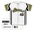 Athletic Knit Custom Sublimated Full Button Softball Jersey Design 1109 (ZSB71-1109)