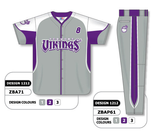 Athletic Knit Custom Sublimated Matching Softball Uniform Set Design 1212 (ZSB71S-1212)