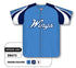 Athletic Knit Custom Sublimated Full Button Softball Jersey Design 1007 (ZSB72-1007)