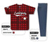 Athletic Knit Custom Sublimated Matching Softball Uniform Set Design 1133 (ZSB72S-1133)