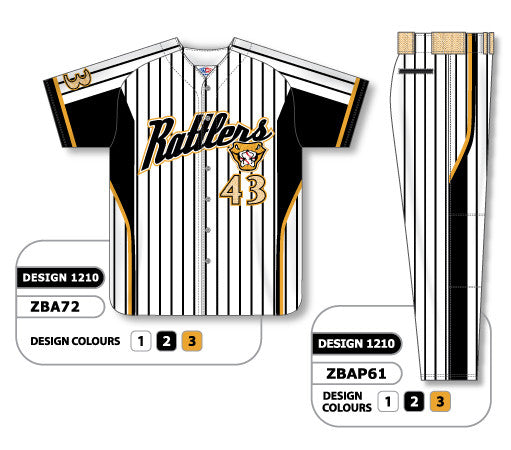 Athletic Knit Custom Sublimated Matching Softball Uniform Set Design 1210 (ZSB72S-1210)