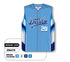 Athletic Knit Custom Sublimated Ladies Full Button Sleeveless Softball Jersey Design 1329 (ZBA76-1329)