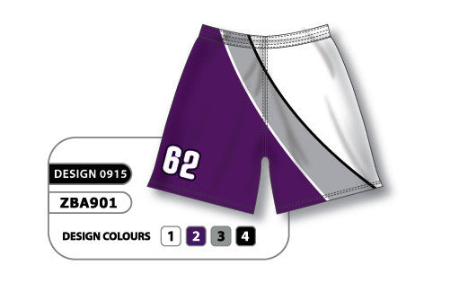 Athletic Knit Custom Sublimated Ladies Softball Short Design 0915 (ZBA901-0915)