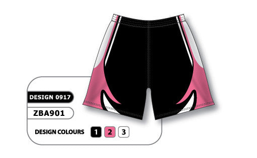 Athletic Knit Custom Sublimated Ladies Softball Short Design 0917 (ZBA901-0917)