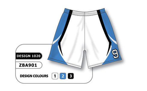 Athletic Knit Custom Sublimated Ladies Softball Short Design 1020 (ZBA901-1020)