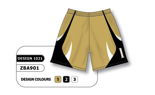 Athletic Knit Custom Sublimated Ladies Softball Short Design 1021 (ZBA901-1021)